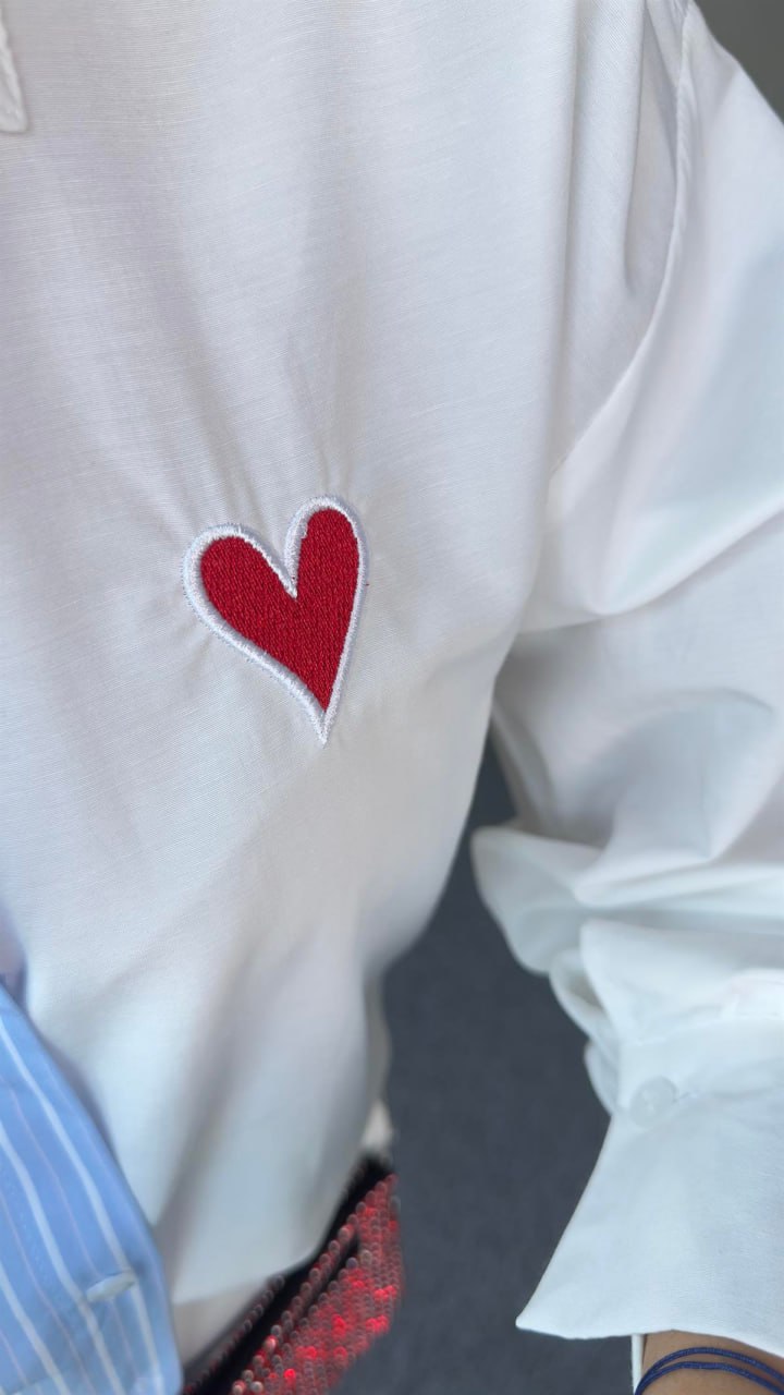 Chemise coeur