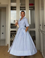 Robe Rayée Femme